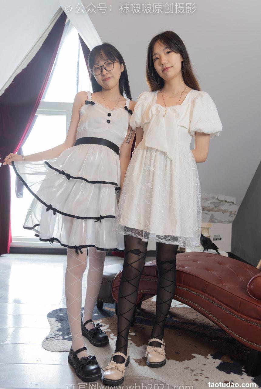 [BoBoSocks袜啵啵]NO.290 小甜豆稚予-皮鞋、黑丝、白丝[140P+1V／5.87GB]