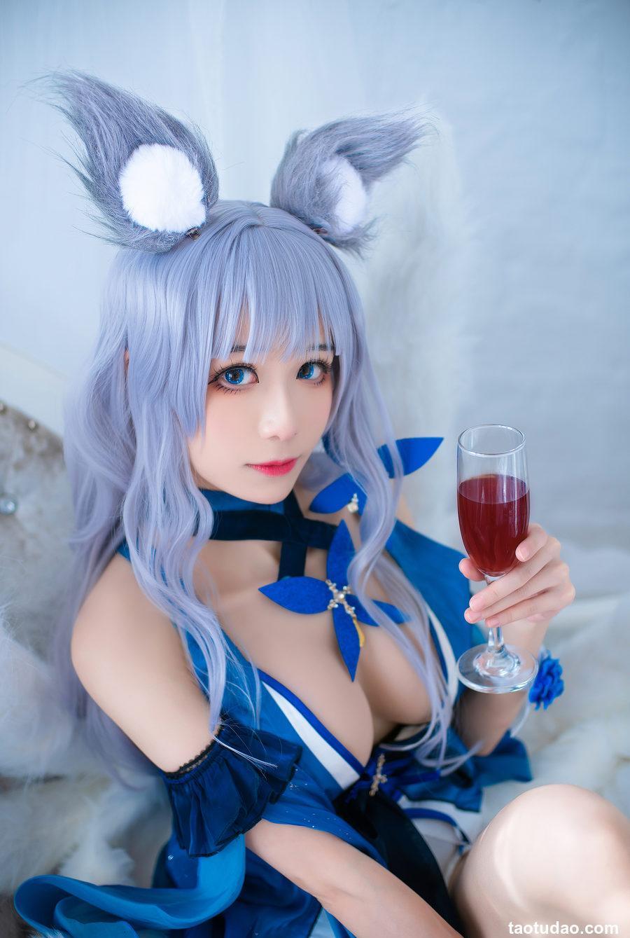 Tomoyo酱  - 碧蓝 信浓礼服[22P-90MB]