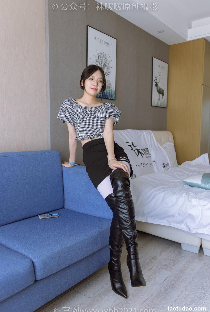 [BoBoSocks袜啵啵]NO.272 小甜豆-长靴、高跟鞋、厚白丝[140P+1V／6.45GB]