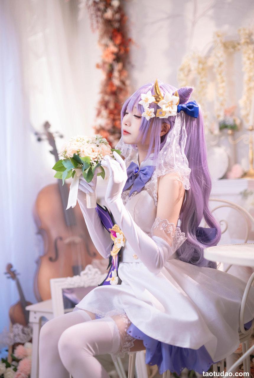 艾西aiwest - NO.02 刻晴花嫁 [40P-545MB]