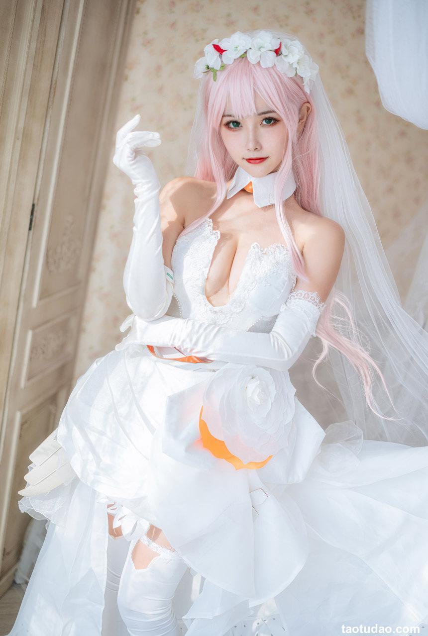 Momoko葵葵  DARLING in the FRANXX 02 泳装 兔女郎&花嫁 [61P-858MB]