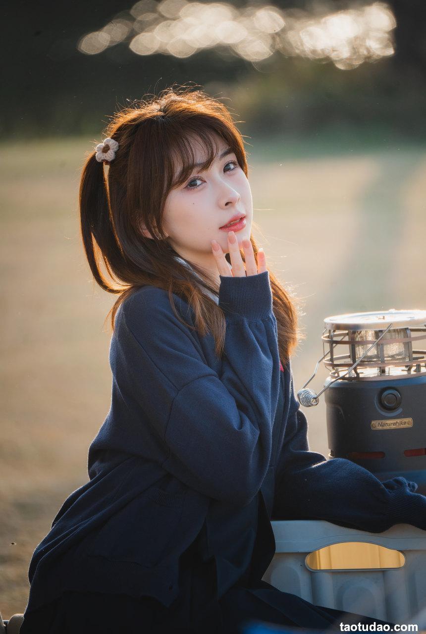 [YITUYU艺图语]2022.12.23 一起露营吧！ 椿卷梦游中[22+1P／449MB]