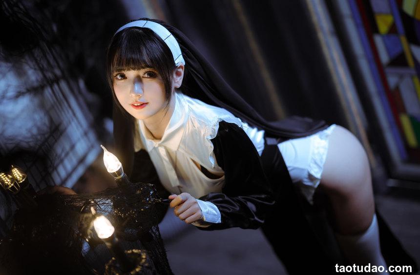 kyokyo沉迷汉堡王 - 修女 [16P-209MB]