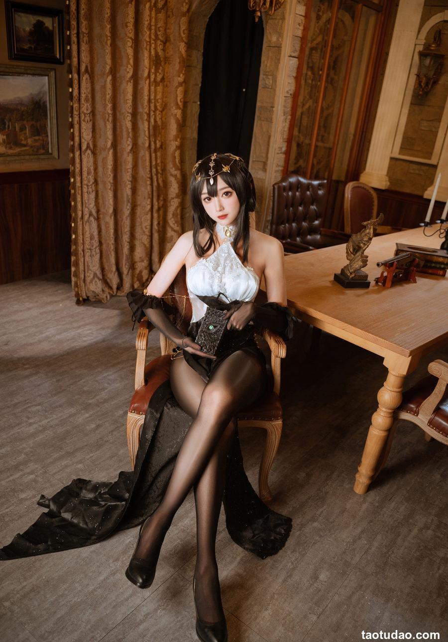 妹不是小叶 镇海晚礼服 [14P 240M]