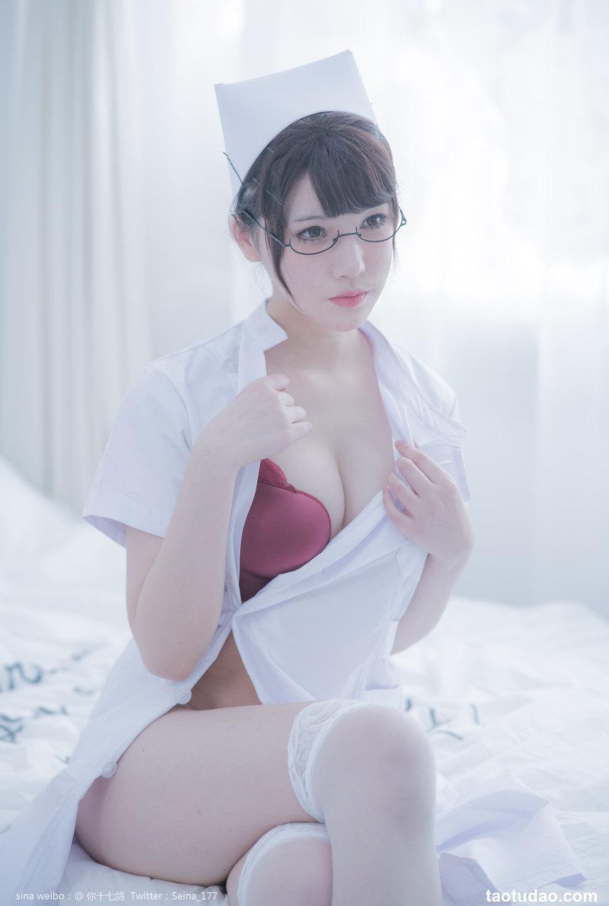 你十七鸽 - NO.03 白色护士 [110P+1V-535MB]