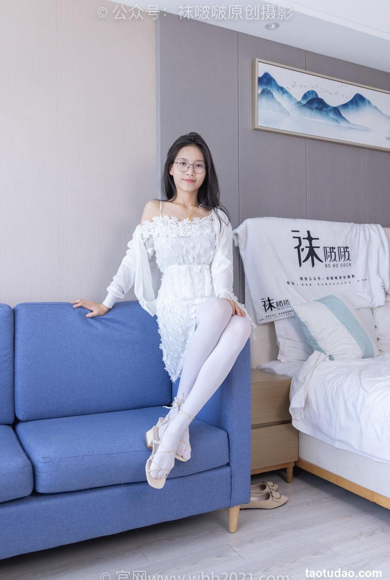 [BoBoSocks袜啵啵]NO.322 芝士-两双平底鞋、厚白丝[140P+1V／5.76GB]