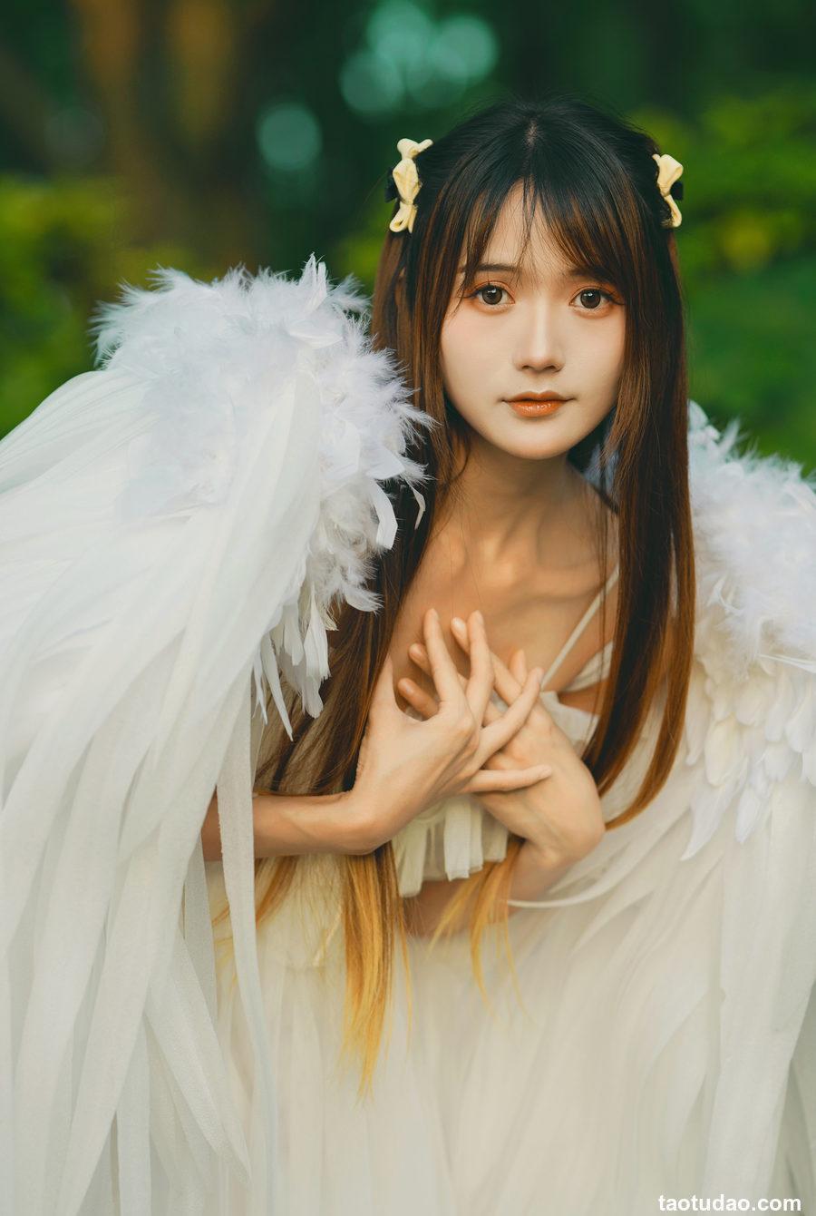 兔子Zzz不吃胡萝卜 - NO.139 林中天使 [37P-409MB]