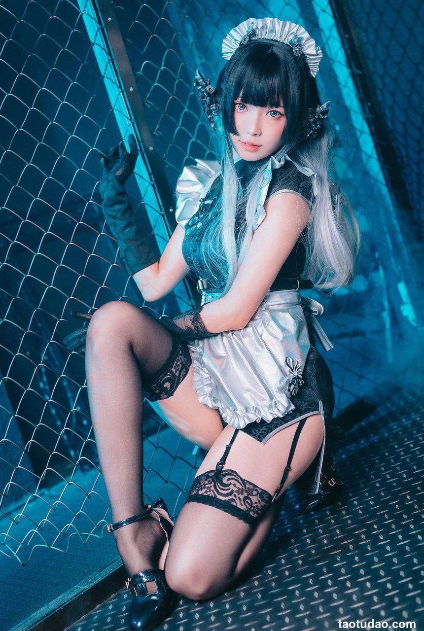 ElyEE子 - 賽博女僕 Melanite黑榴石 [30P-102MB]