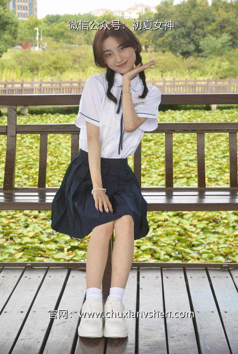 初夏女神 NO.076 柒柒 职高校服[140P+1V／5.73GB]