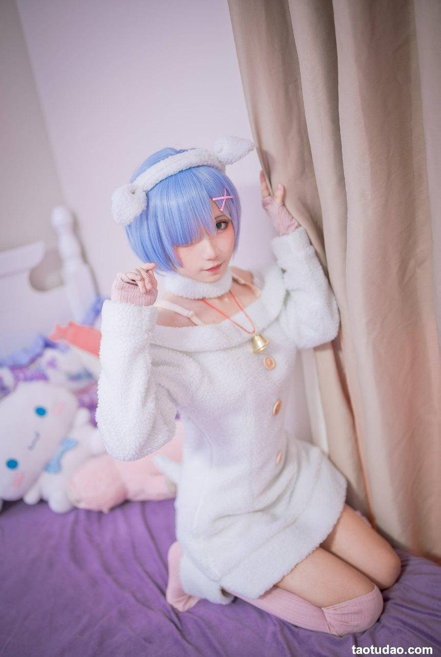 花柒Hana -  蕾姆绵羊 [9P-12MB]