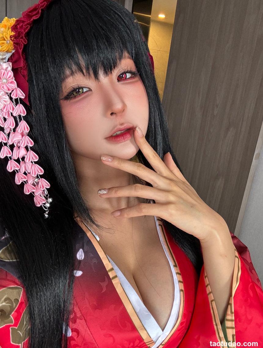 蠢沫沫 – 狂三和服cos [261P+9V-2.40GB]