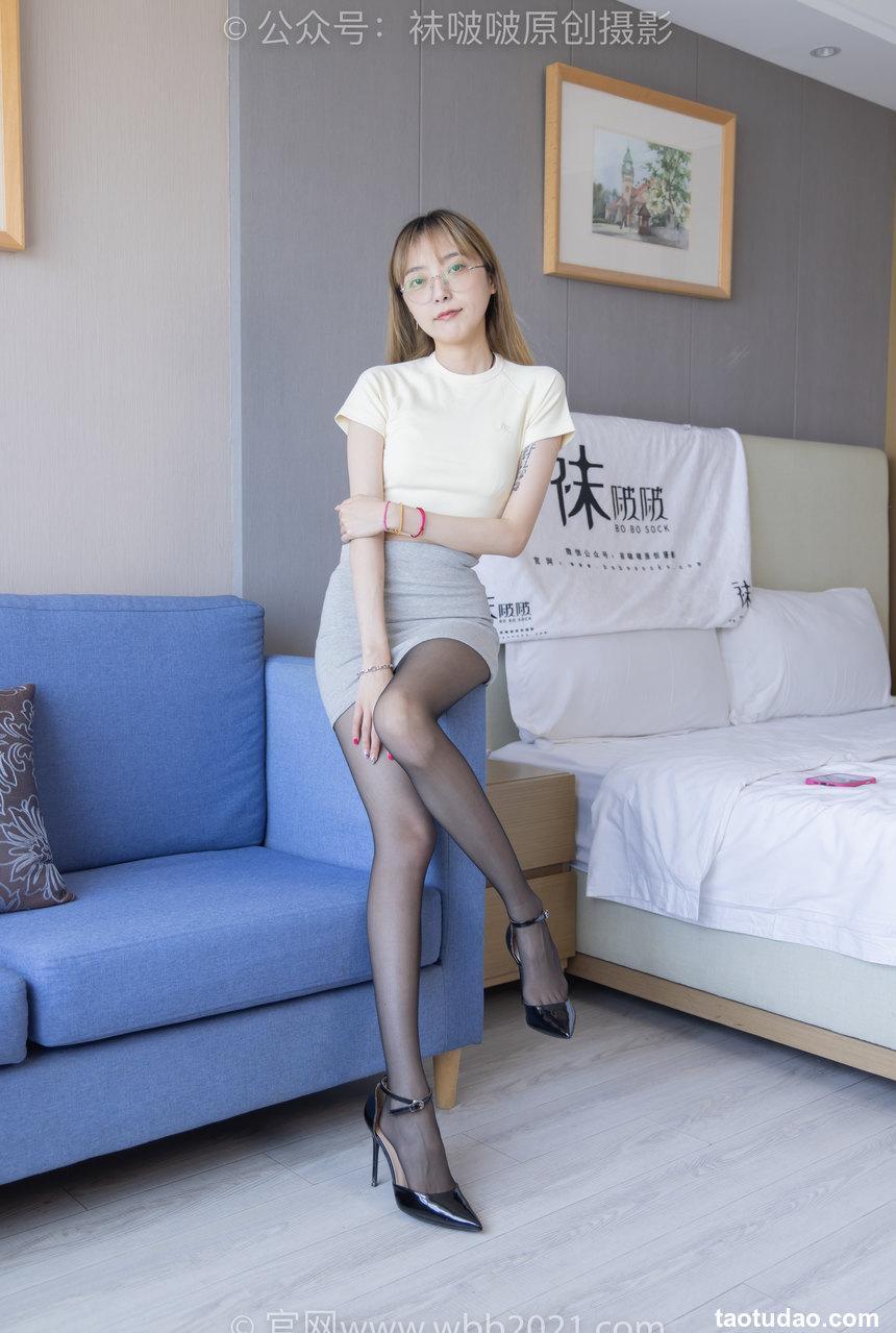 [BoBoSocks袜啵啵]NO.265 稚予-平底鞋、高跟鞋、黑丝、肉丝[148P+1V／5.41GB]