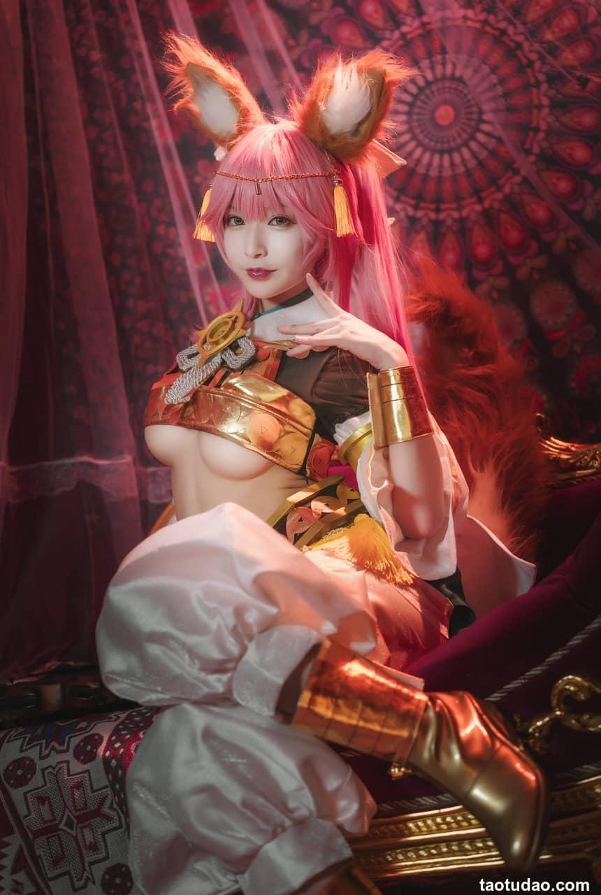 铁板烧鬼舞w -  NO.020 玉藻前神话装[20P-334M]