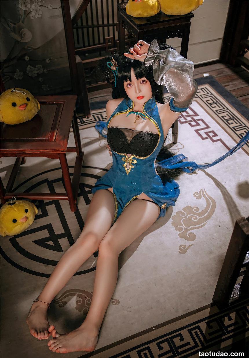 日奈娇 - NO.79 碧蓝航线 大潮旗袍 [25P-206MB]