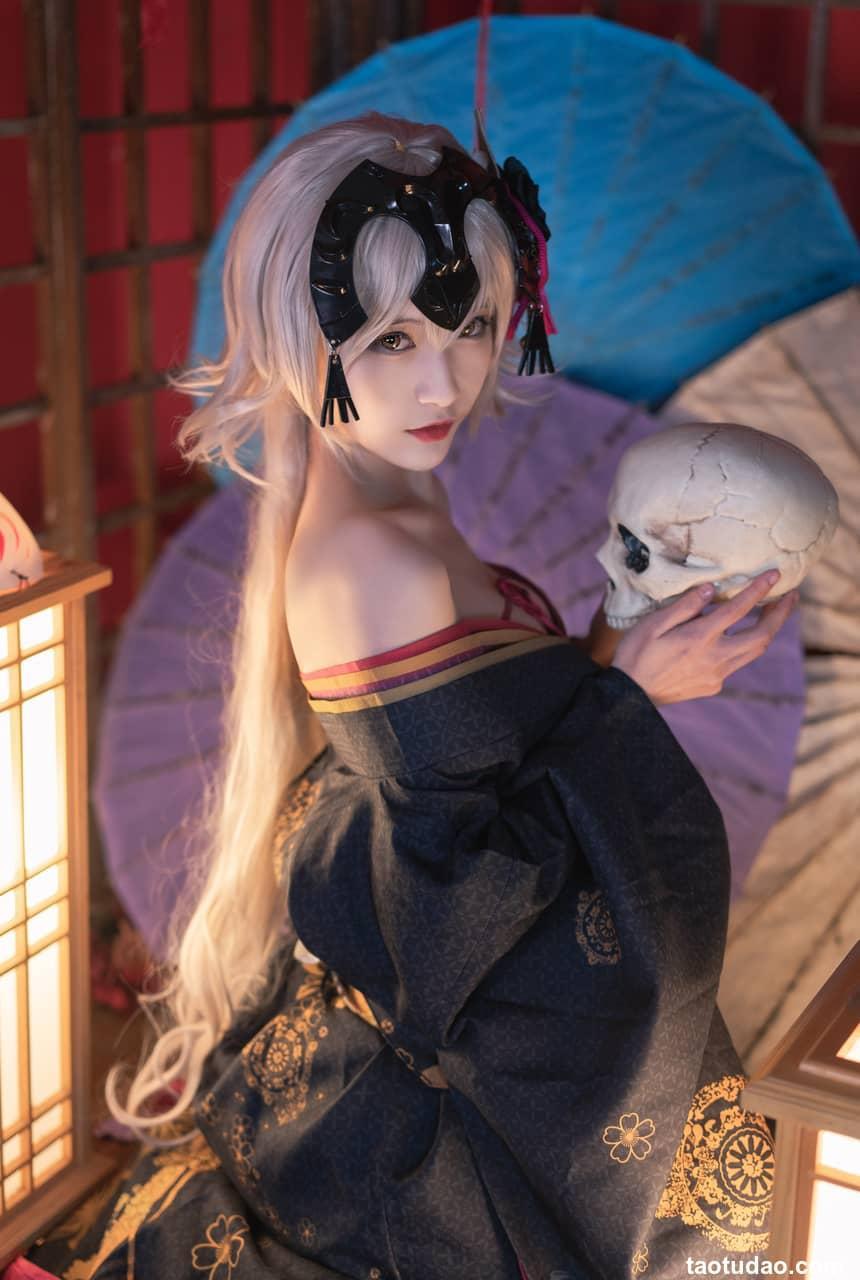 铁板烧鬼舞w -  NO.007 黑贞花魁[35P-562.4M]