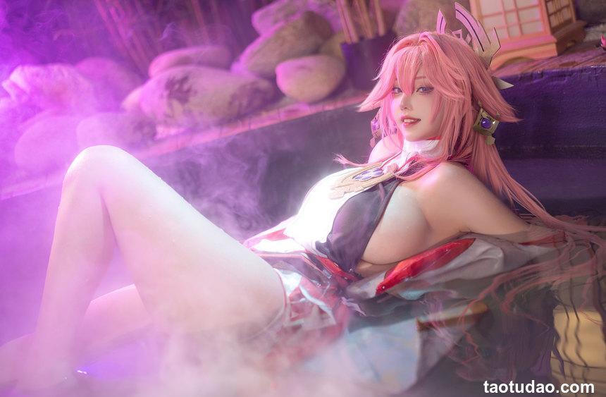 菌烨tako - 2023年2月舰长图 八重神子 [16P-236MB]