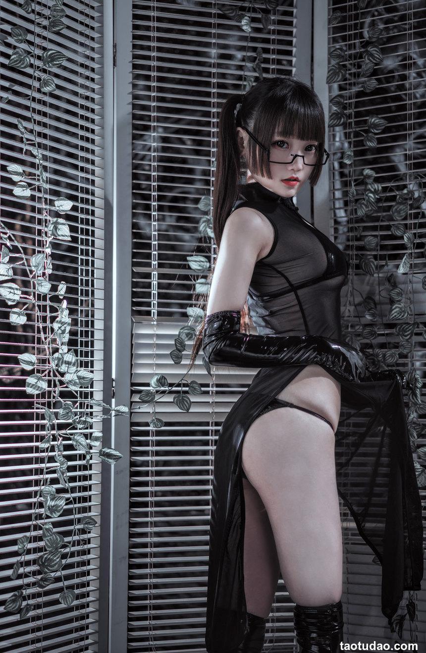 星野咪兔 NO.014 透视旗袍双马尾 [90P-2.02G]