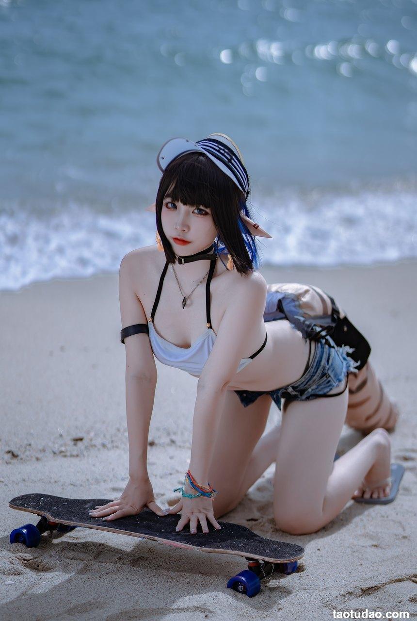 「二佐Nisa」方舟 – 森蚺泳装(22P-176MB)