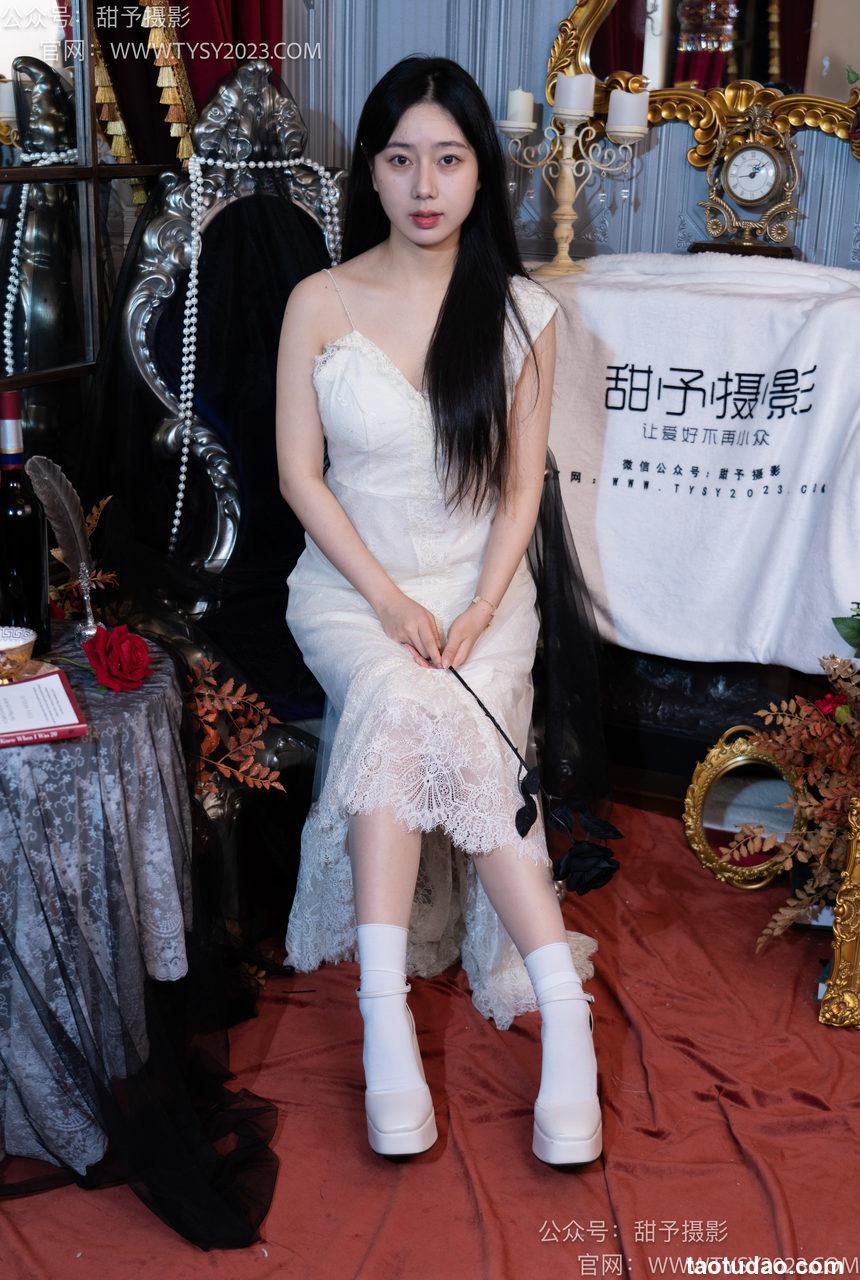 甜予摄影 NO.027 鱼鱼-高跟鞋、白棉袜、肉丝[103P+2V／9.30GB]