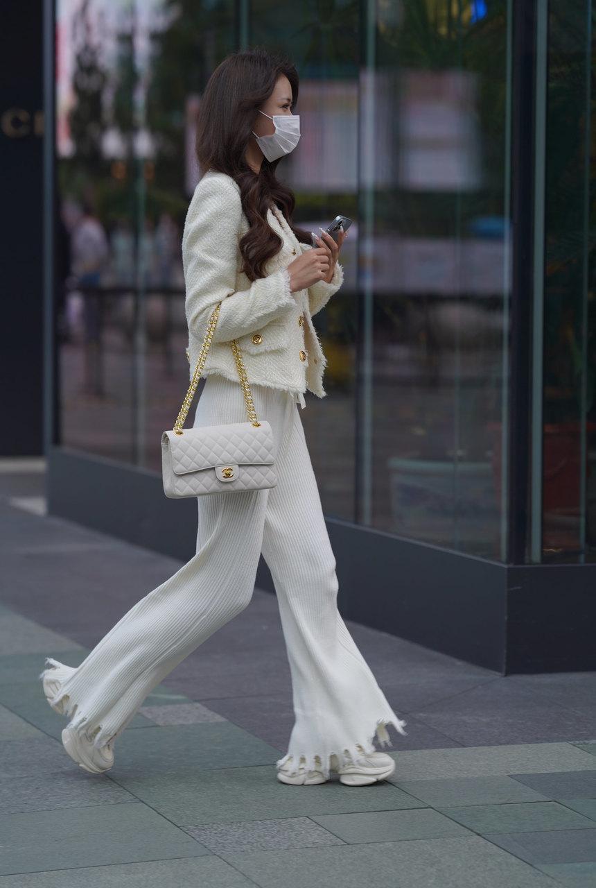 都市丽人白色短裙美女【83P-1.15G】