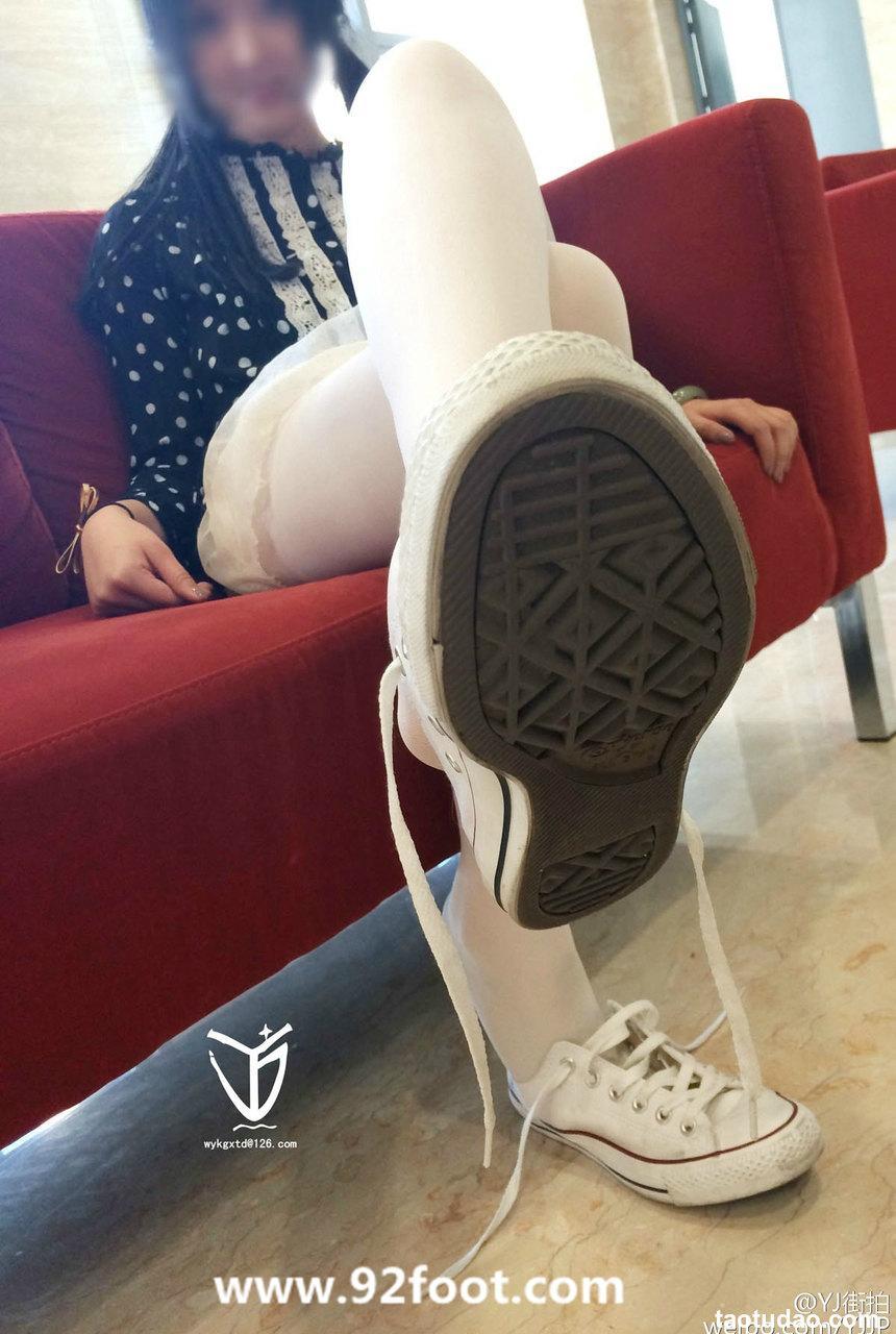 [YJ街拍]012 白丝帆布鞋[31P-25MB]