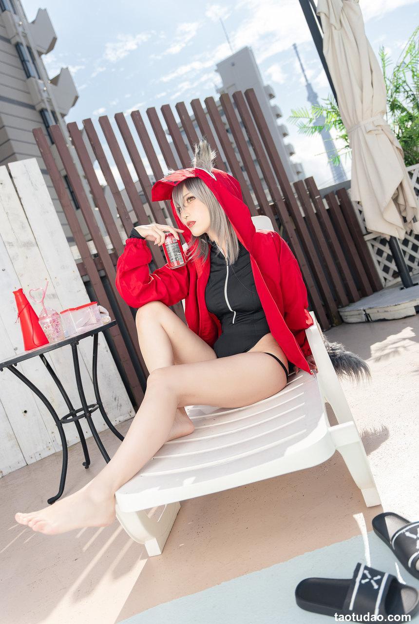 切切celia NO.007 - 明日方舟 红 [28P+1V-266MB]