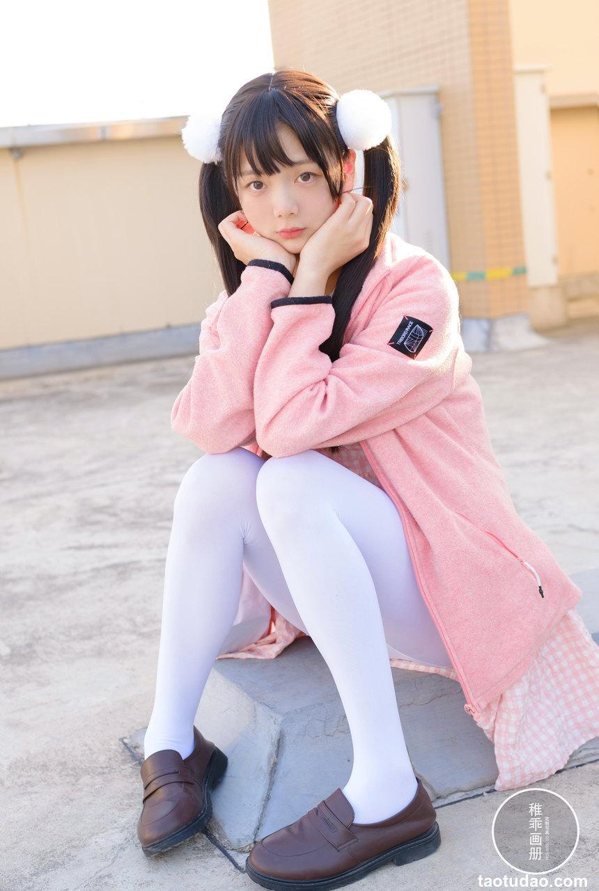 稚乖画册 -晴空06 夜夜 天台粉裙 [82P-0.98GB]