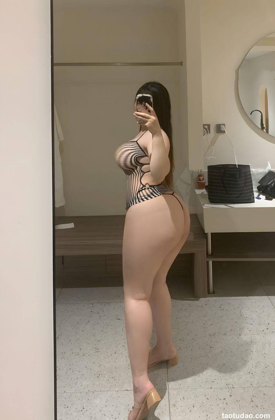 咩咩阿银 - 渔网裙系列[23P-402MB]