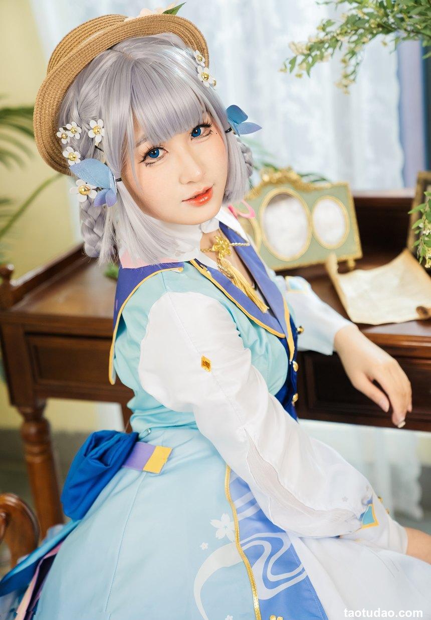 喵喵的喵吖 - NO.04 神里绫华 [19P-92MB]