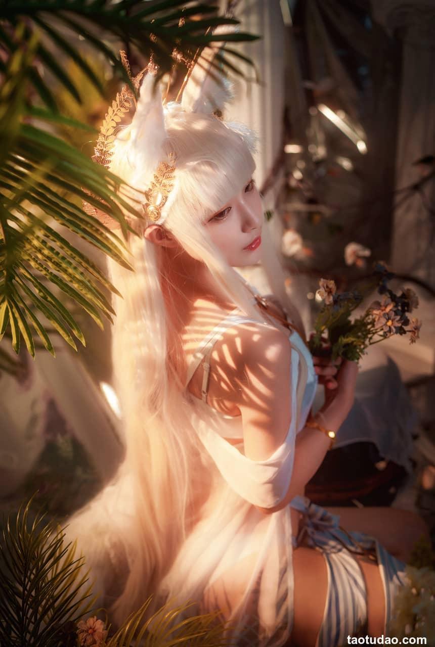 铁板烧鬼舞w – NO.037 白金[30P-235.4M]