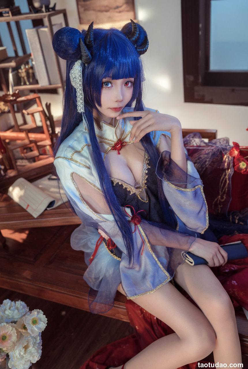 艾西Aiwest - NO.06 伊吹新年旗袍 [35P-910MB]