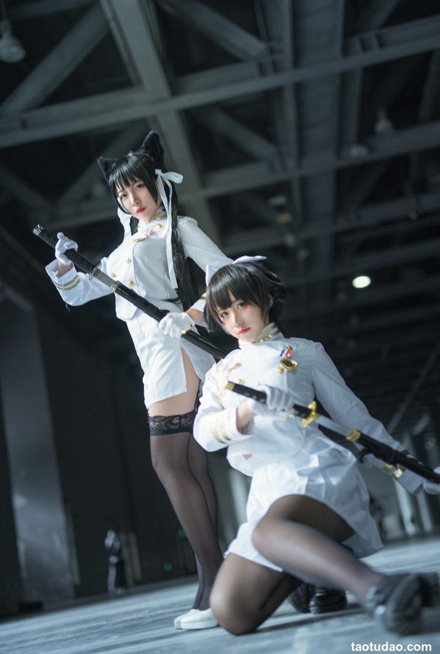九曲Jean –  Atago & Takao[14P-81.9M]