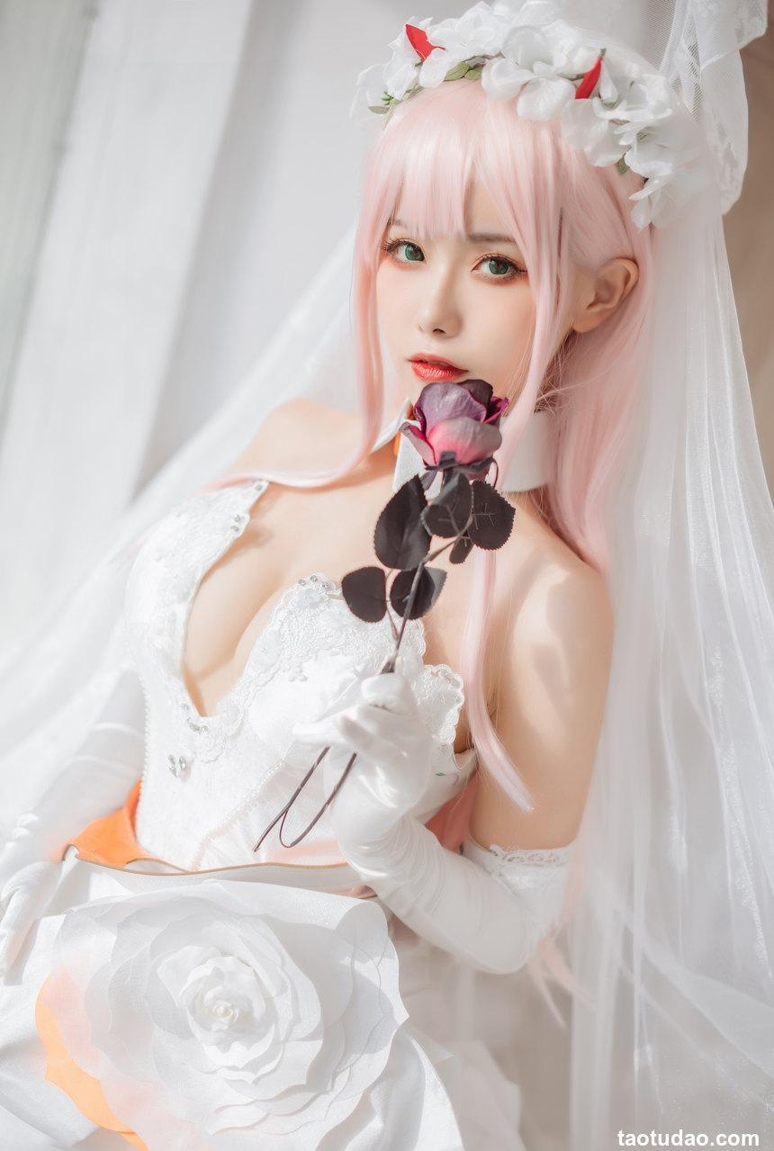 Momoko葵葵  DARLING in the FRANXX 02 泳装 兔女郎&花嫁 [61P-858MB]