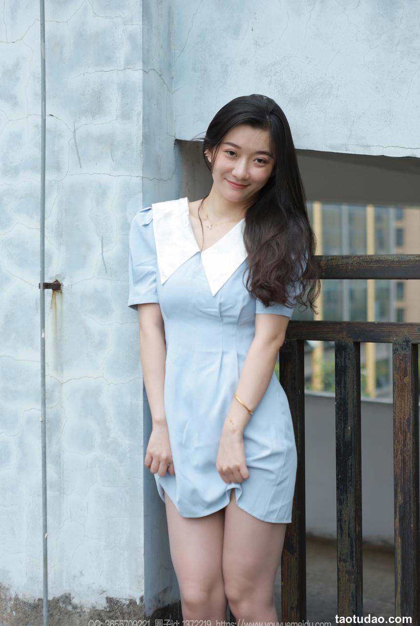 [IESS异思趣向] 2024.04.22 丝享家 1722 秋秋《蓝裙甜妹》[89P105MB]