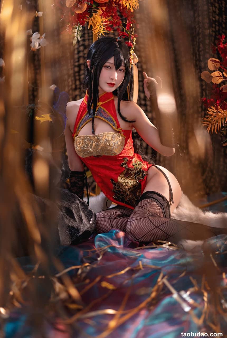 铁板烧鬼舞w -  NO.033 大凤旗袍[30P-480.6M]