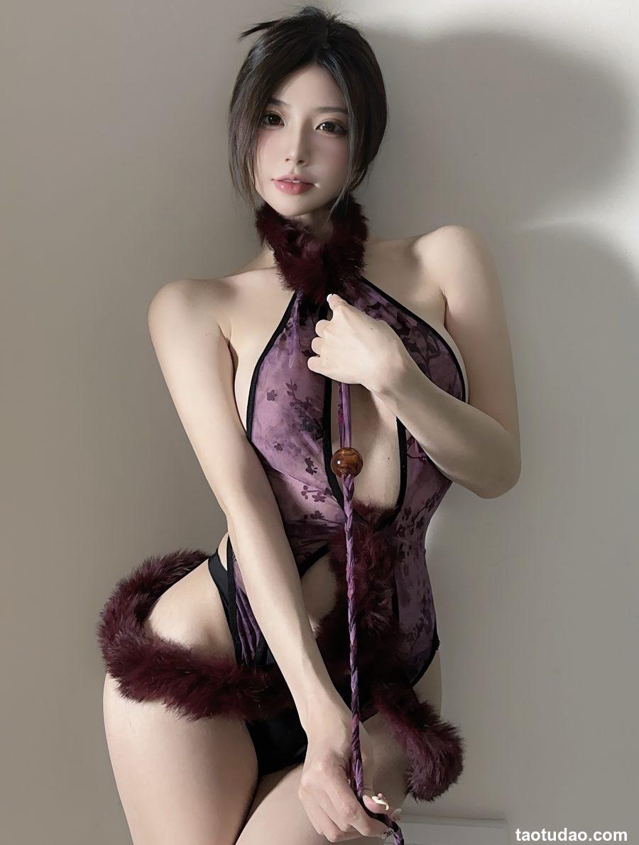 妮是老虎-陈妮妮UNI - 紫色太极图 [30P-35MB]