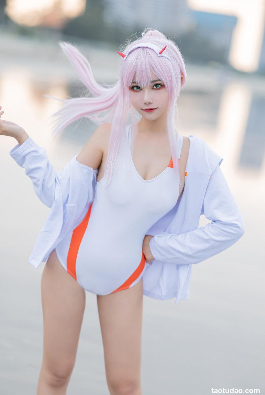 Momoko葵葵 - DARLING in the FRANXX 02 泳装 兔女郎&花嫁 [61P-858MB]