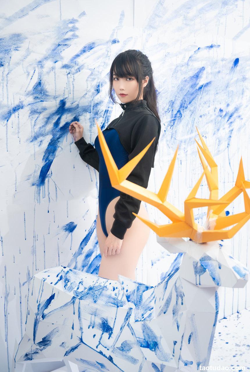 汪知子 - NO.19 蓝色闪粉 [35P-480MB]