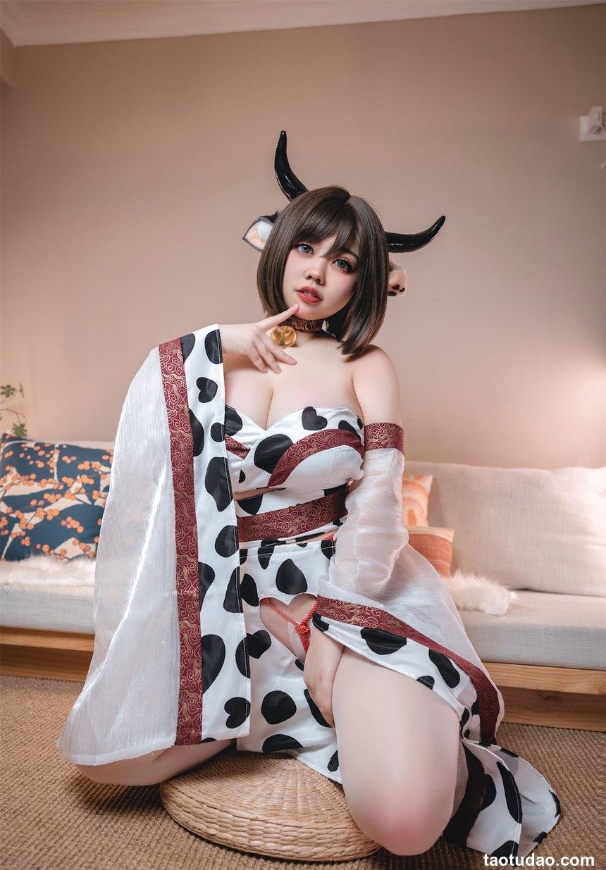 啊日日_Ganlory - NO.19 和风乳牛 [59P+1V-860MB]