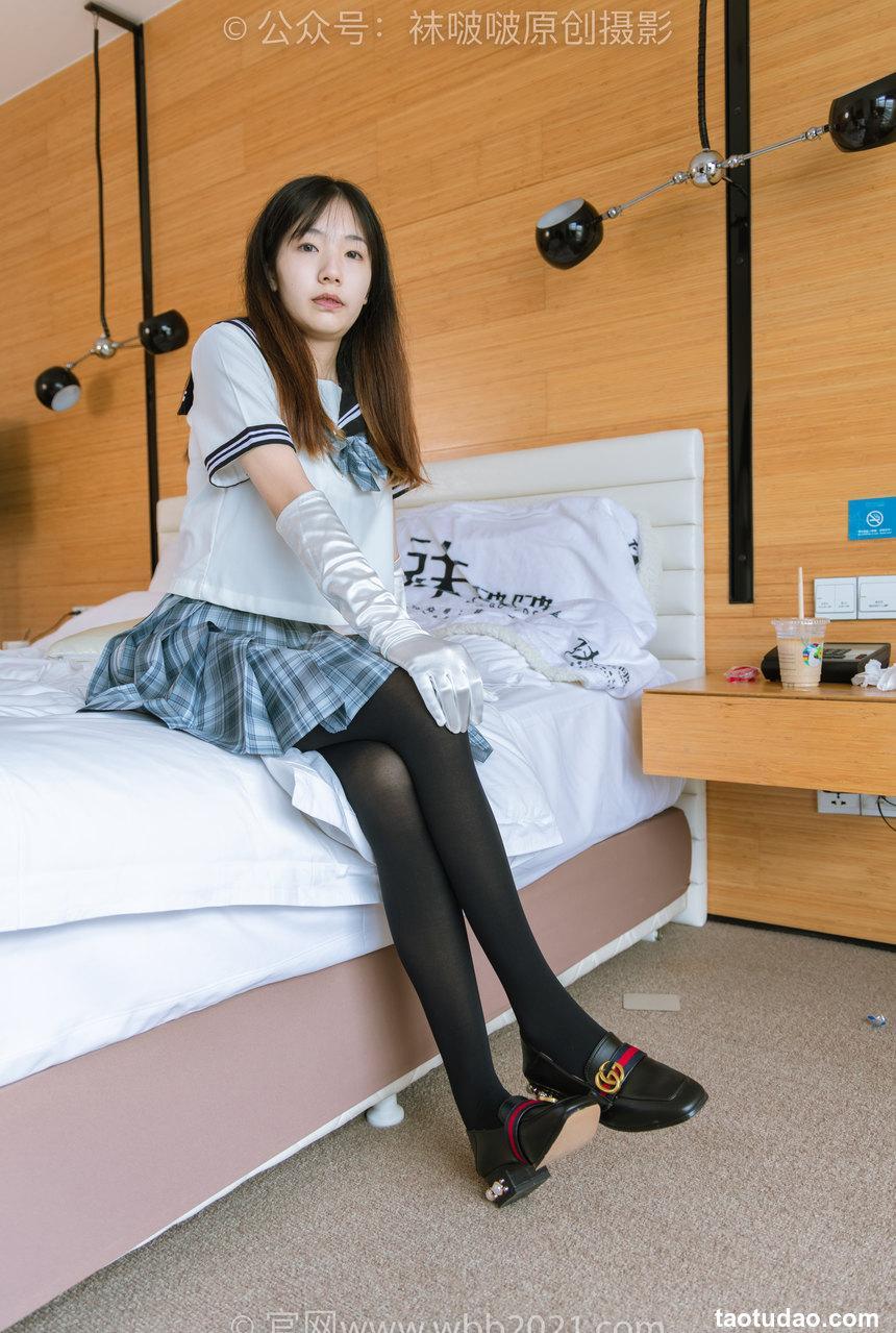 [BoBoSocks袜啵啵]NO.278 小甜豆-皮鞋、厚黑丝、jk制服、踩泡面[125P+1V／5.47GB]