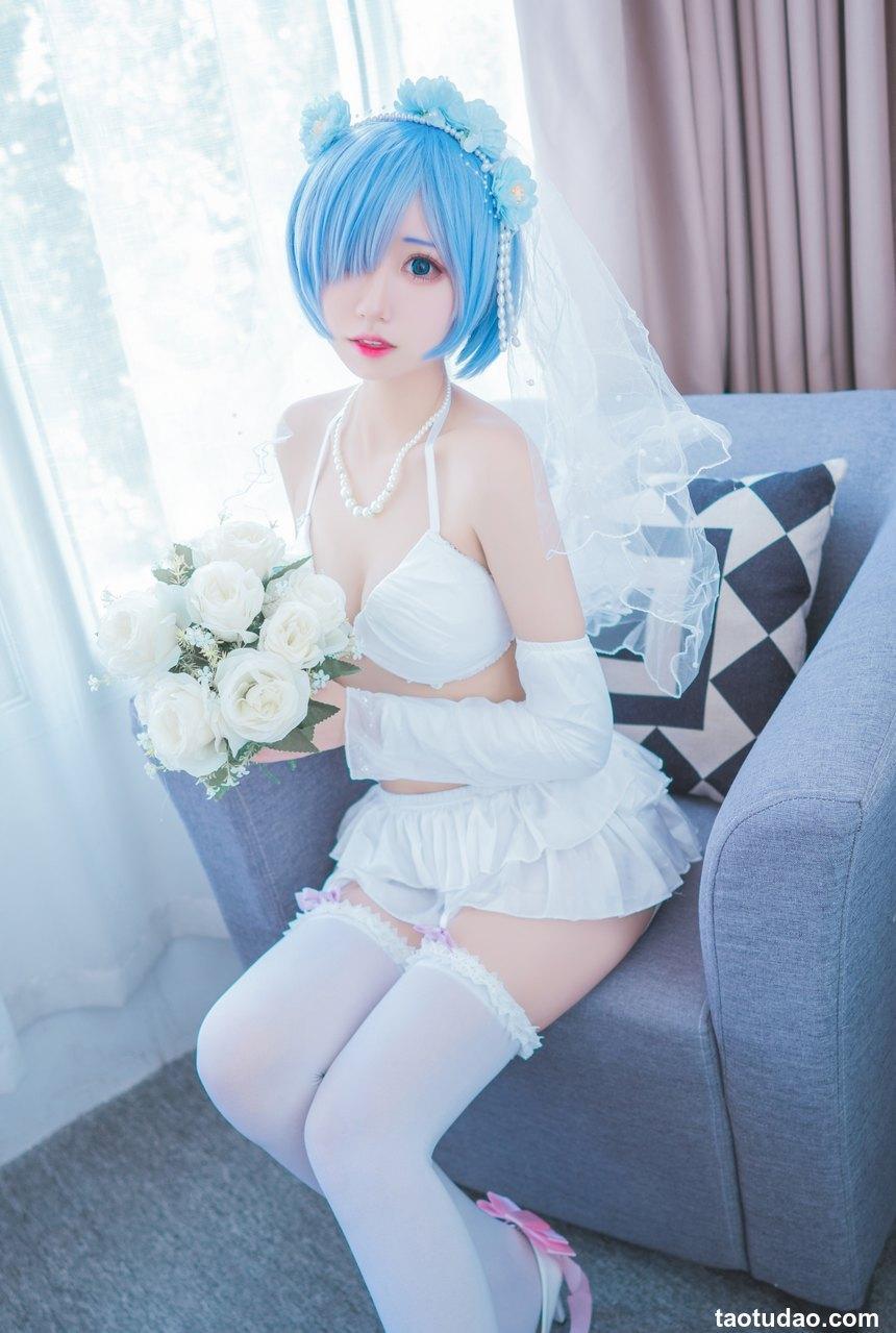 猫君君_MaoJun - NO.22 蕾姆内衣花嫁 [41P-352MB]