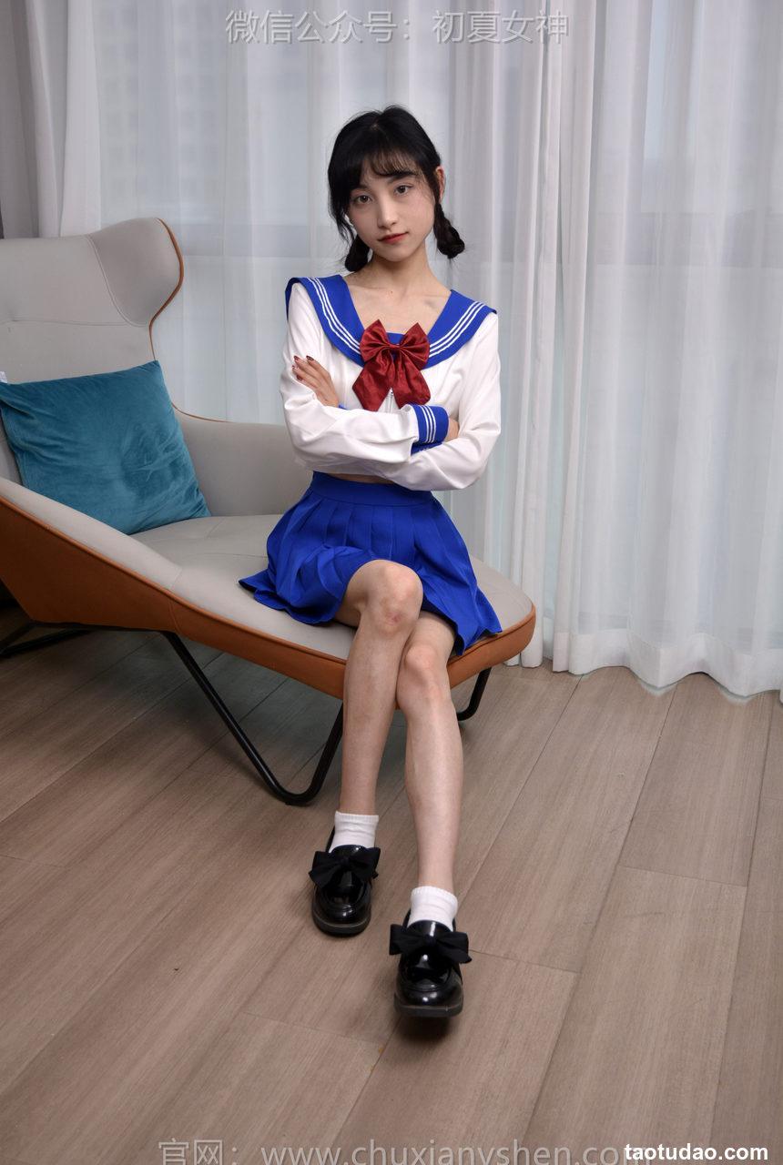 初夏女神 NO.154 柒柒 蓝色妖姬[140P+1V／4.95GB]