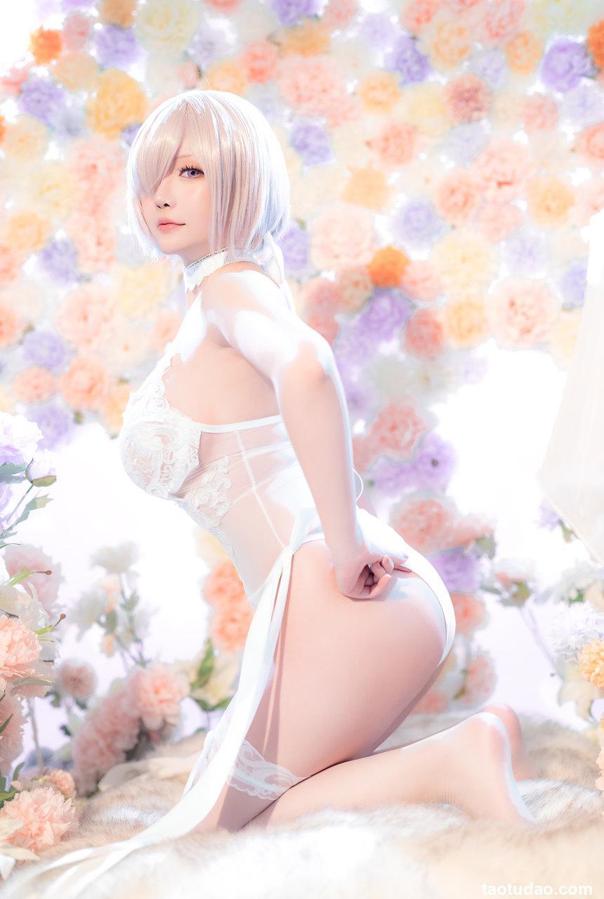 [星之迟迟]2023 3月计划C FGO 玛修婚纱 [78P+1V-425MB]