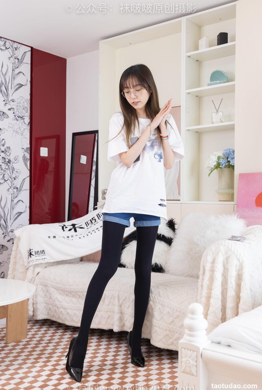 [BoBoSocks袜啵啵]NO.330 稚予-高跟鞋、厚黑丝[150P+1V／5.05GB]