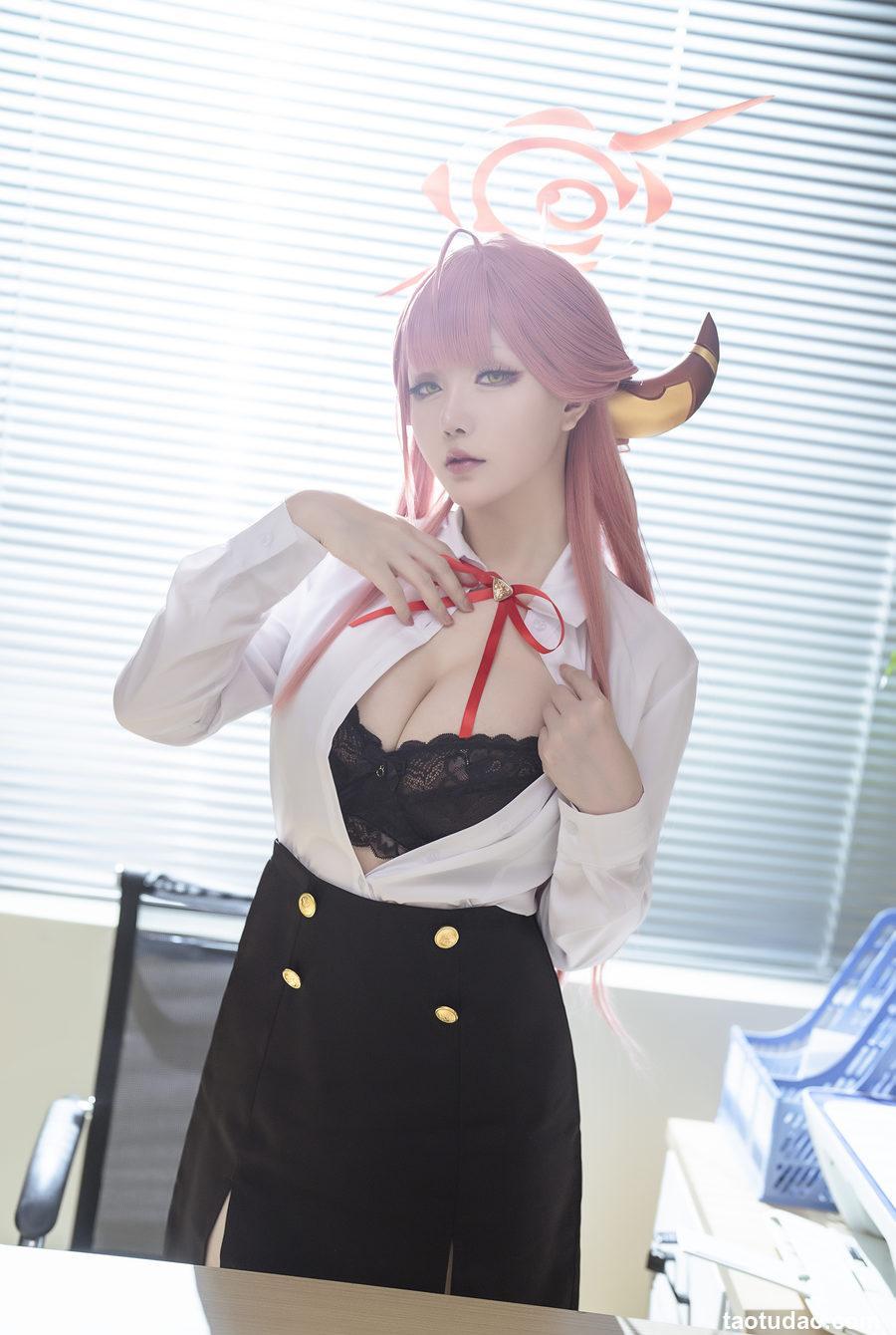 星之迟迟 -  23年10月计划B 碧蓝档案-陆八魔爱露 [90P-531MB]