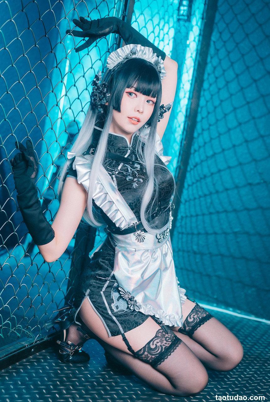 ElyEE子 - 賽博女僕 Melanite黑榴石 [30P-102MB]