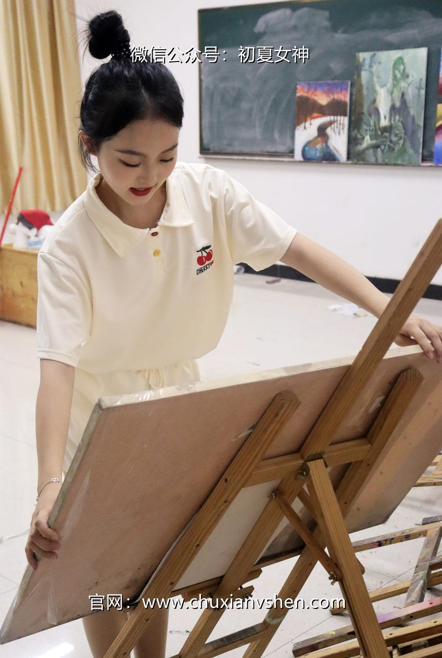 初夏女神 NO.078 双双 打扫教室[145P+1V／5.13GB]