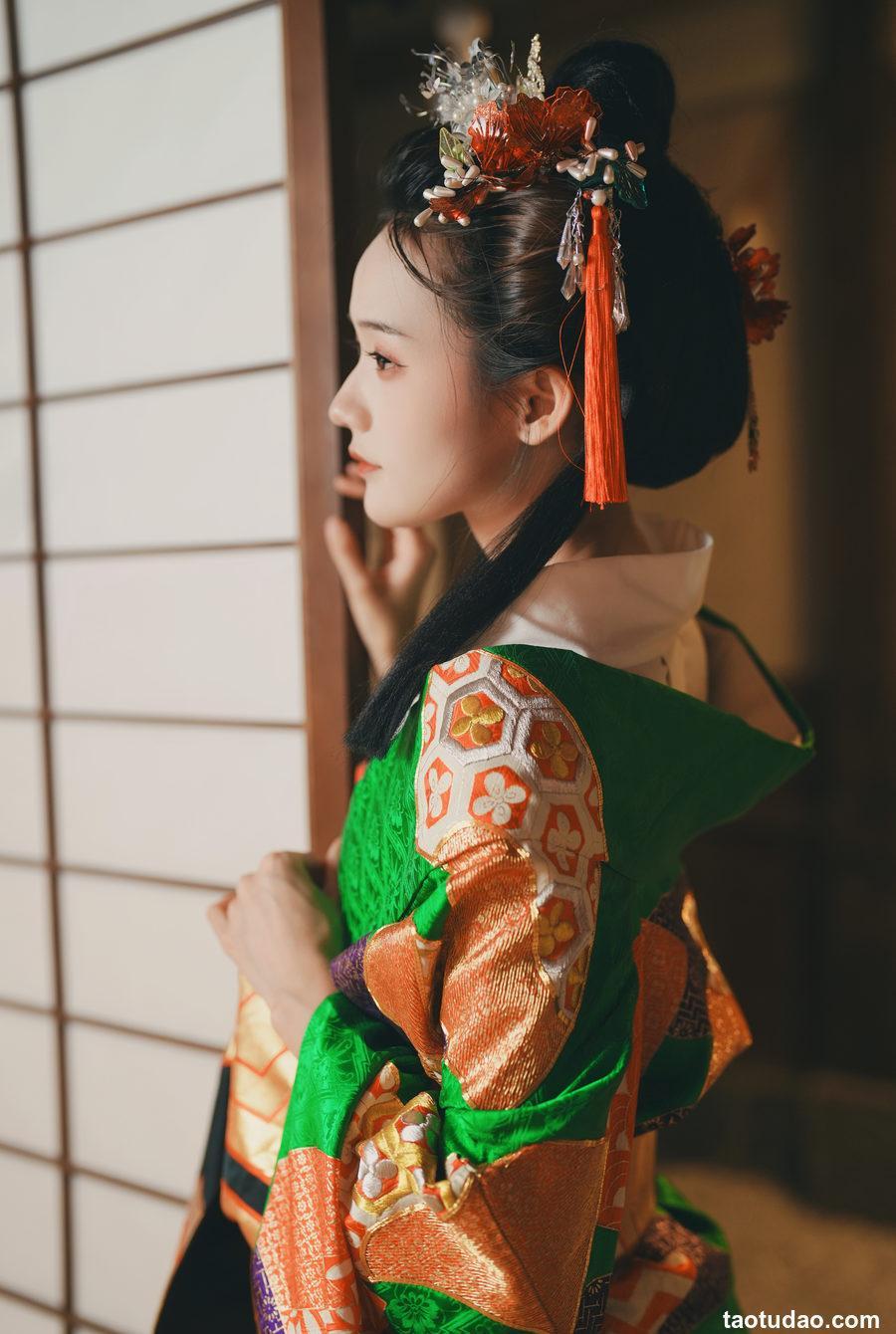 兔子Zzz不吃胡萝卜 - NO.147 和风美人 [23P-269MB]