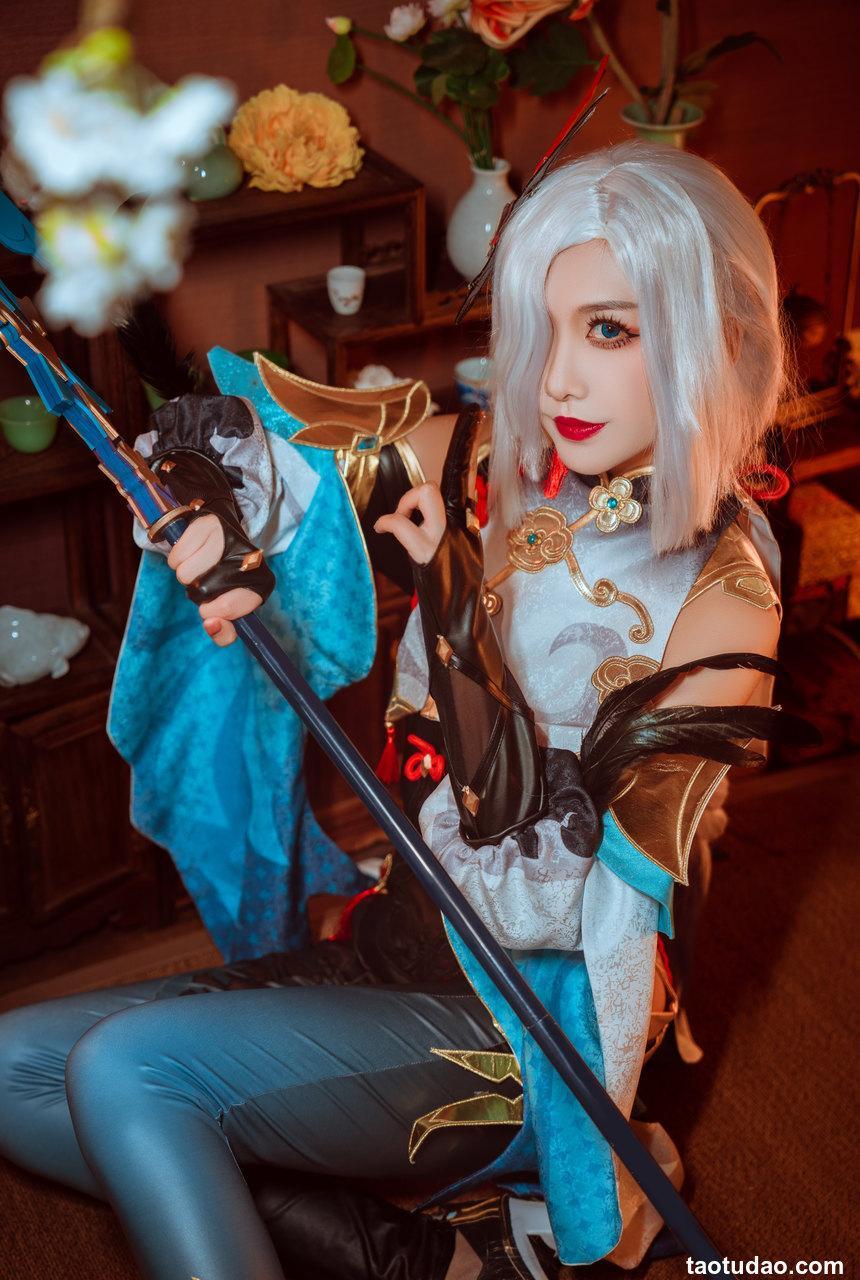 源纱希喵喵喵 - NO.13 申鹤 [15P-269MB]