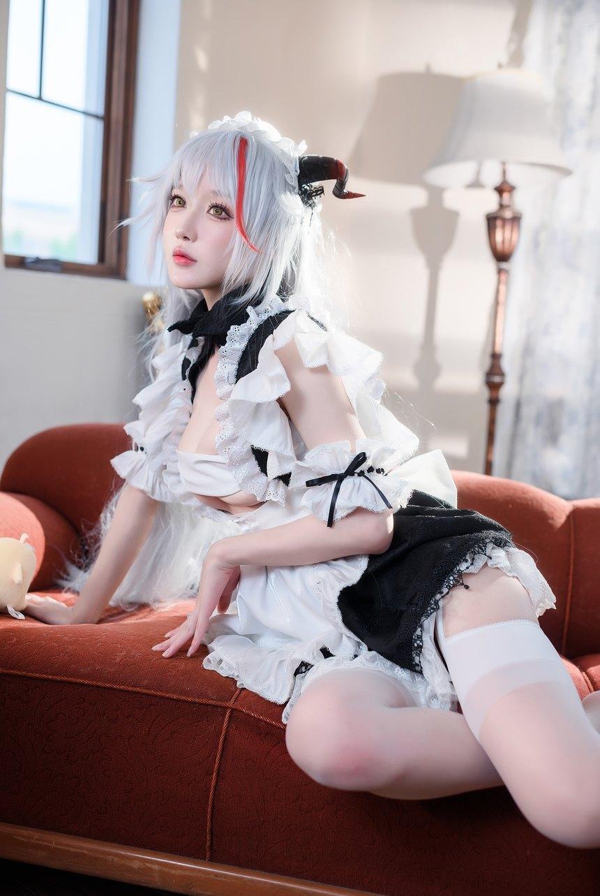 阿包也是兔娘 - NO.75 埃吉尔女仆 [46P-427MB]